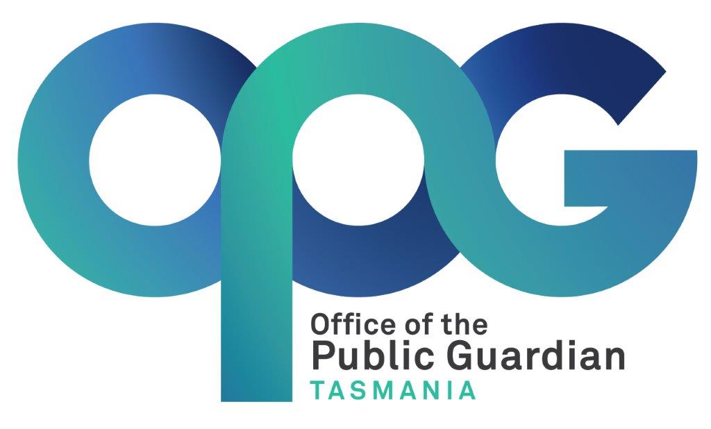 Logo of the Office of the Public Guardian - the letters OPG in blue and green, on a white background