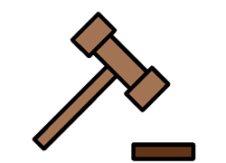 A gavel